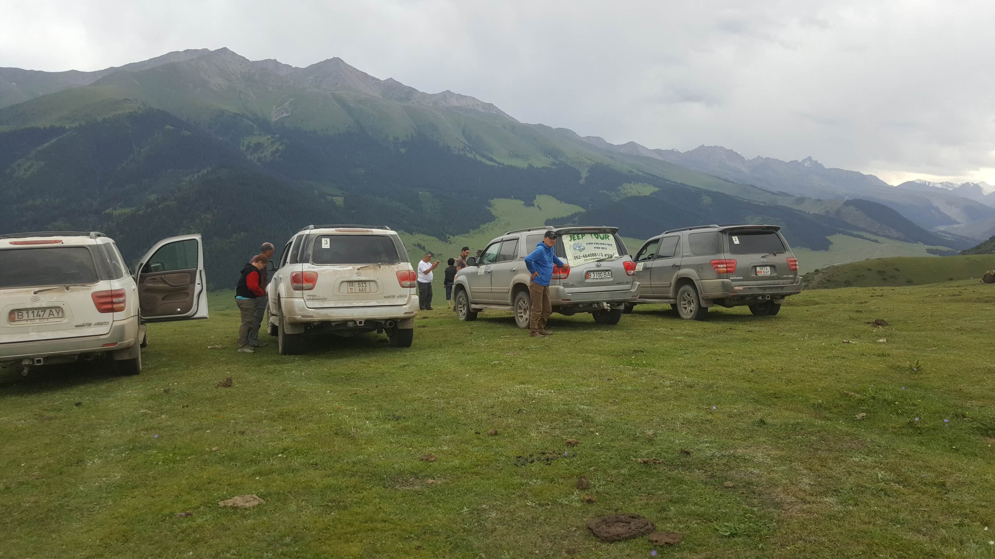 טיול ג'יפים בקירגיסטן